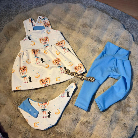 Moon Girl | Anime Stoff Meterware | Jersey Kinderstoff