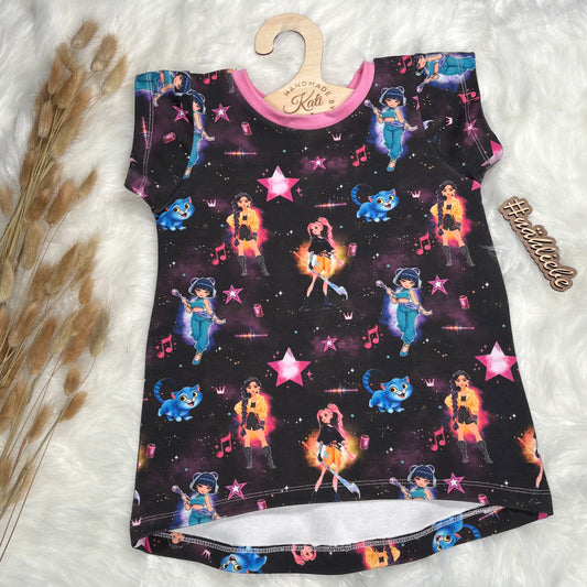 Magic Girls | Anime Stoff Meterware | Jersey Kinderstoff