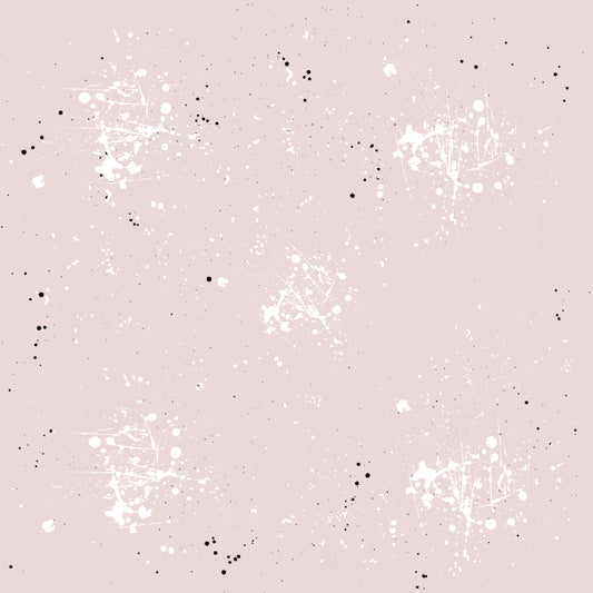 Kinderstoff 0,5m Rib Jersey Meterware - „Tanzendes Lämmchen" Kombi