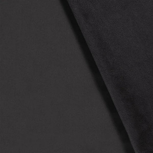 Softshell Marie anthrazit | einfarbiger Softshell Stoff Meterware