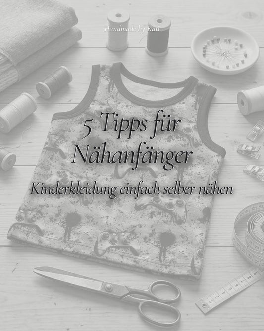 5 Anfängerfehler beim Nähen von Kinderkleidung – und wie du sie vermeidest