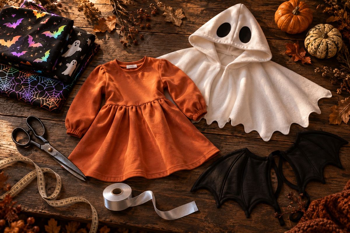 Halloween-Kostüm nähen: 7 einfache Ideen für Kinder
