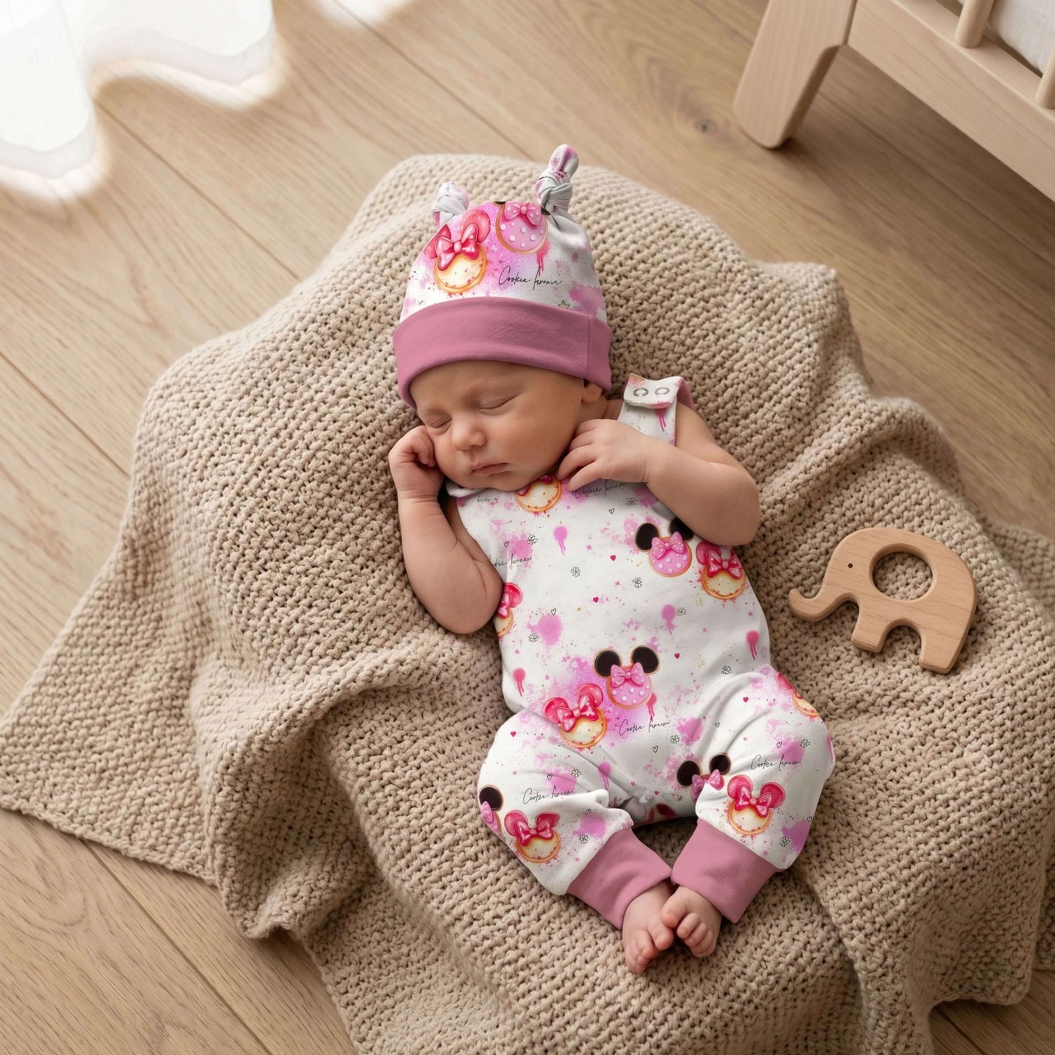 Handgenähter Baby Strampler | Weich & hautfreundlich | Handmade by Kati