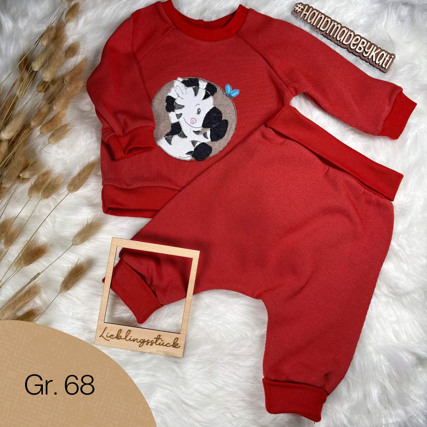 Handmade Baby Set "Zebra" | Unikat  | sofort bei Dir