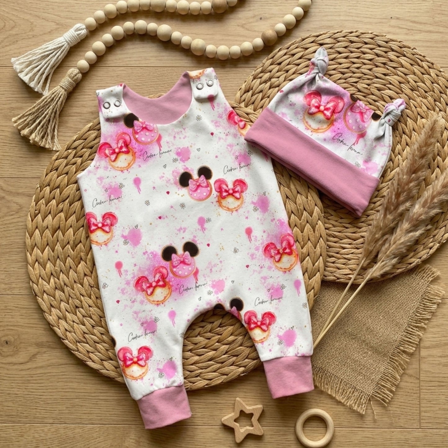 Baby Strampler Cookie Lover Set | handgenäht | Gr. 56–80