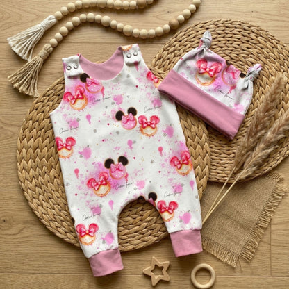 Baby Strampler Cookie Lover Set | handgenäht | Gr. 56–80