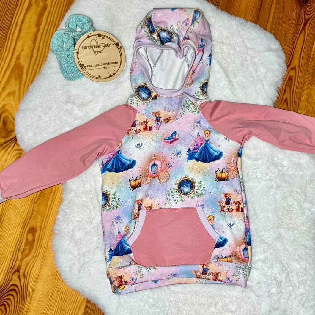 Midnight Princess Kinderstoff French Terry – Märchen Motiv Meterware Mädchen