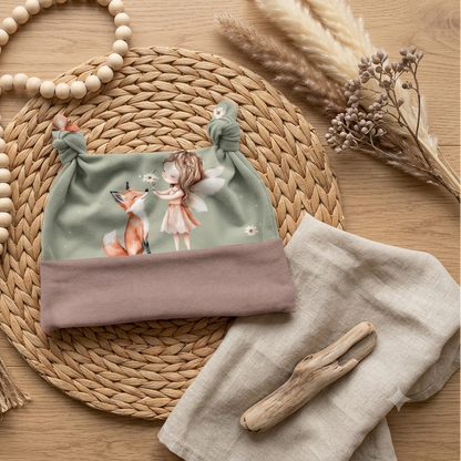 Baby Strampler Kleine Waldfee Set | handgenäht | Gr. 56–80