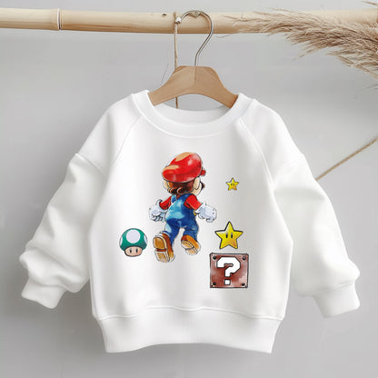 Super Boy Bügelbild 10cm – DTF Transfer Superheld aufbügeln Kindershirt