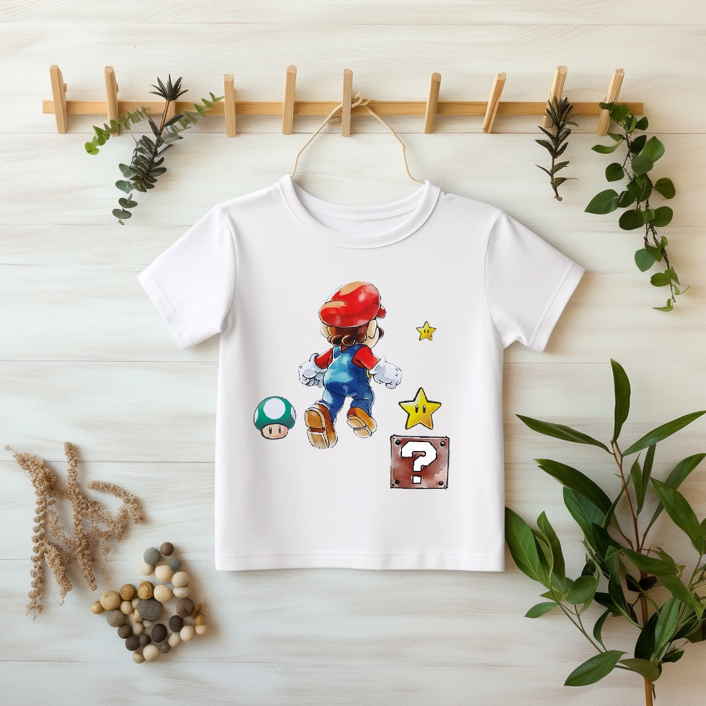 Super Boy DTF Transfer 15cm – Superheld Bügelbild Applikation Kinderkleidung