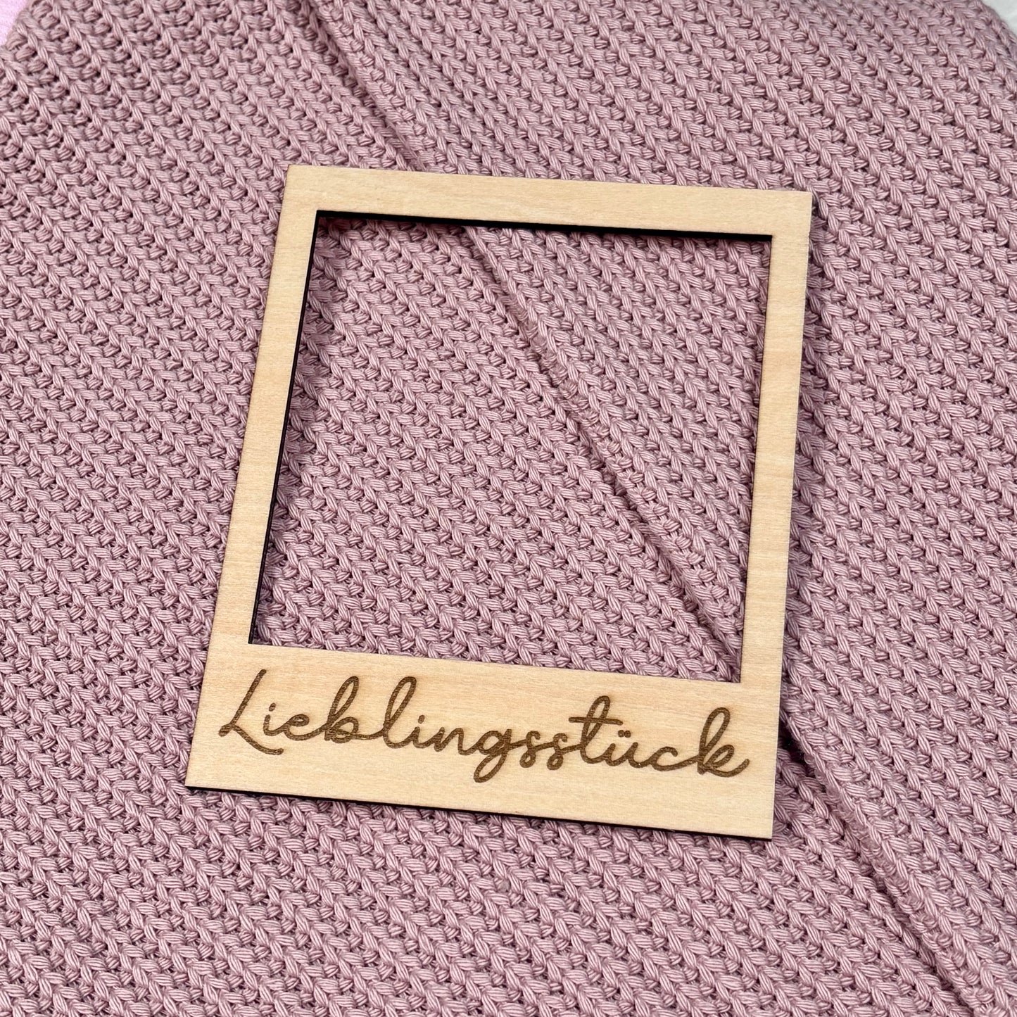 Handmade Pullover Waffelstrick in rosa Gr. 110