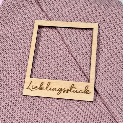 Handmade Pullover Waffelstrick in rosa Gr. 110