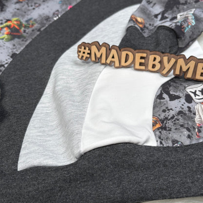 Kinder Sweatshirt „Game 4 Nite“ | Handmade Pullover aus French Terry