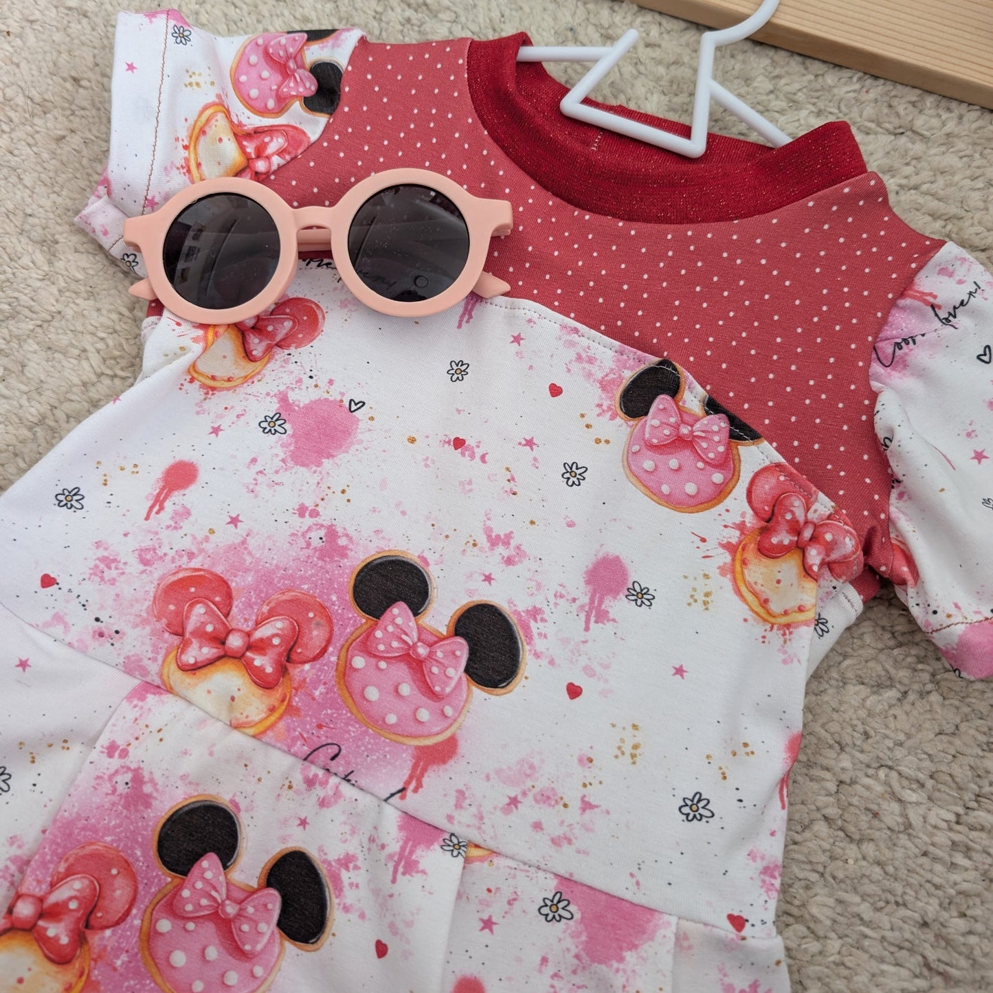 Cookie Lover Stoff Rib Jersey – Kekse Kinderstoff Meterware Motiv