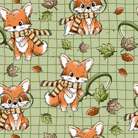 Fuchssuche Junge Katzengold Design | Stoffzauber Kati