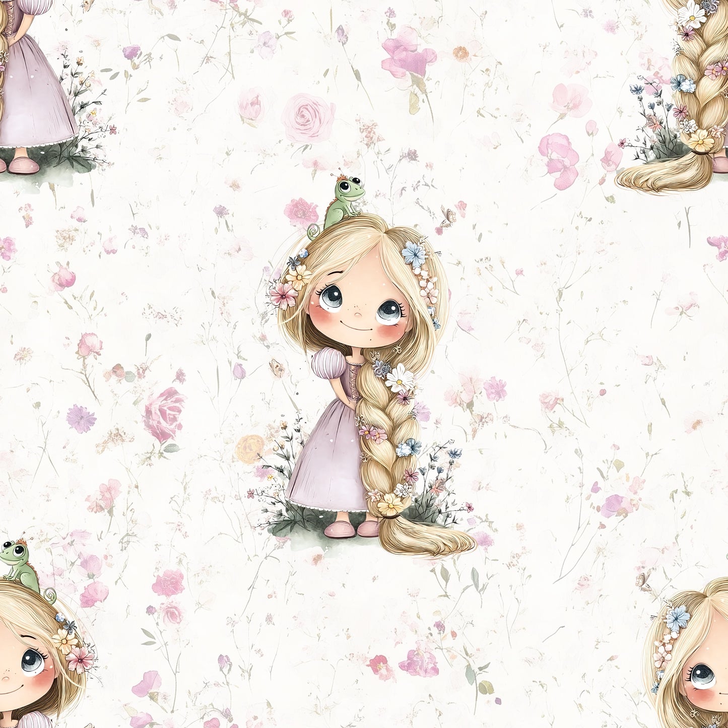 Märchenliebe Märchen Kinderstoff Meterware – Jersey French Terry Handmade by Kati