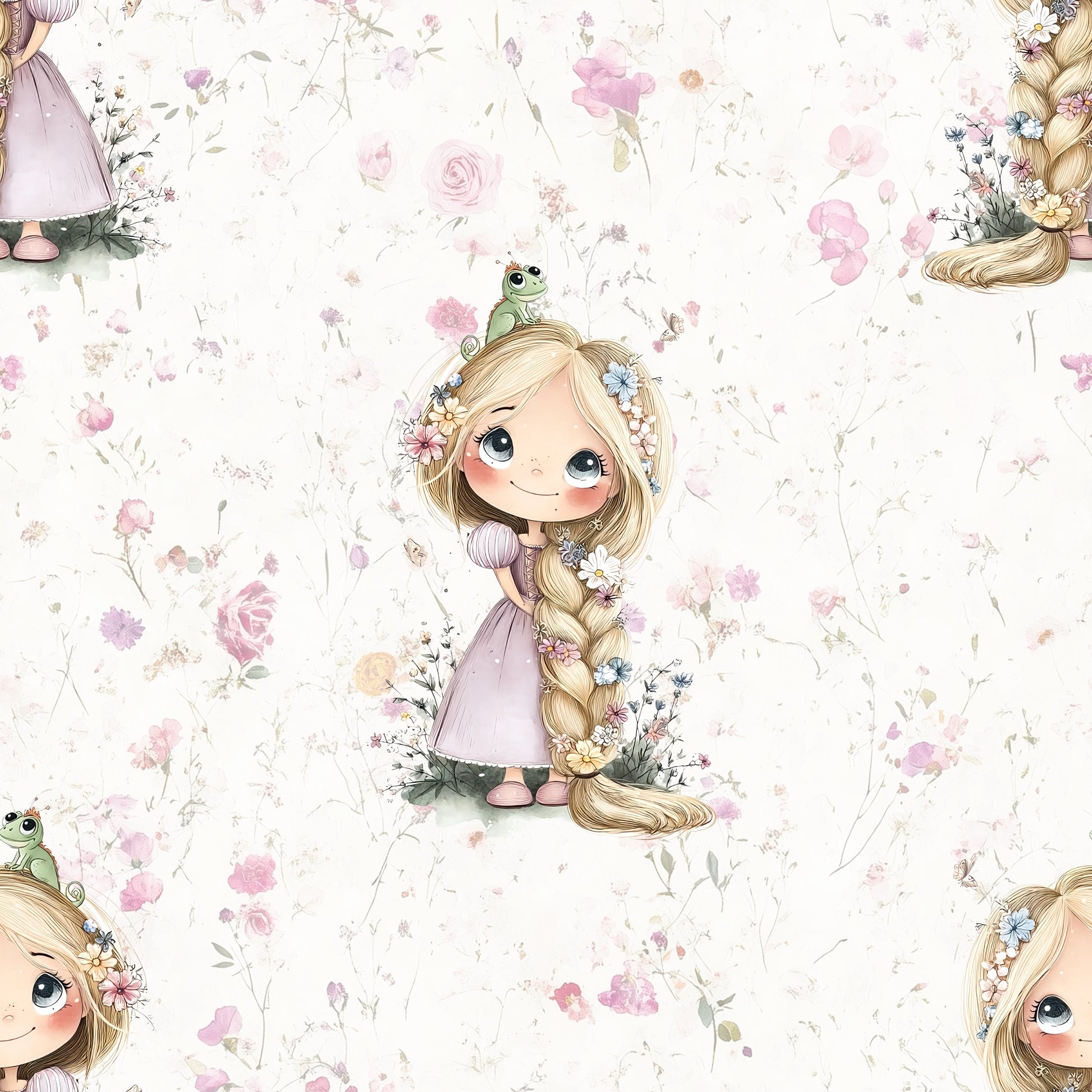 Märchenliebe Märchen Kinderstoff Meterware – Jersey French Terry Handmade by Kati