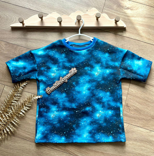 Galaxy Kombi Stoff - Nacht der Sterne - schneller Versand