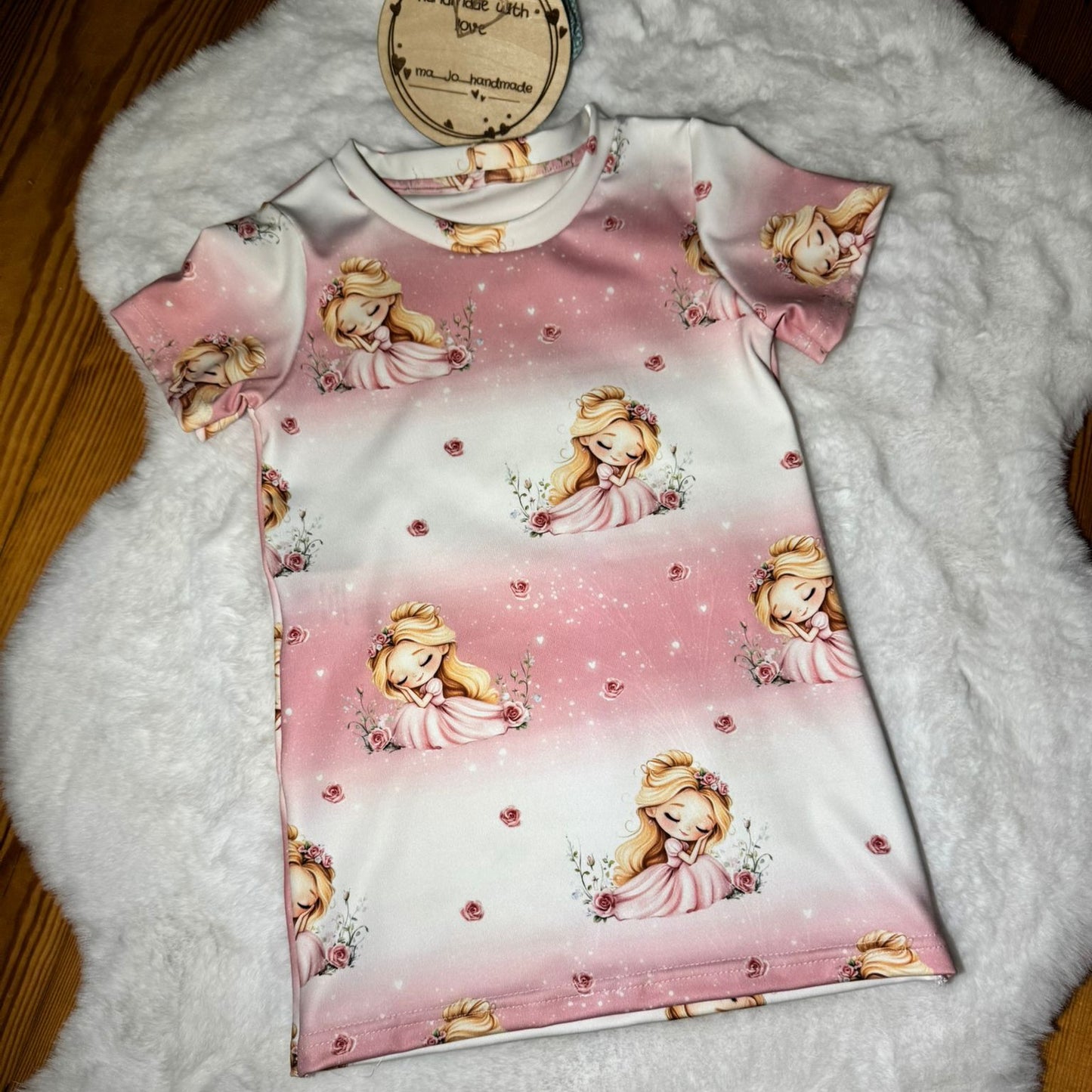 Sleeping Rose Kinderstoff Farbvariante – Märchen Rosen Jersey Meterware
