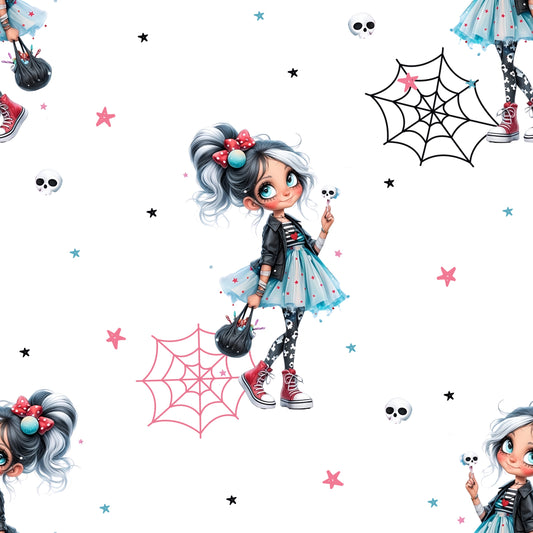 Rebel Girl | Mädchen Stoff Meterware | Kinderstoff