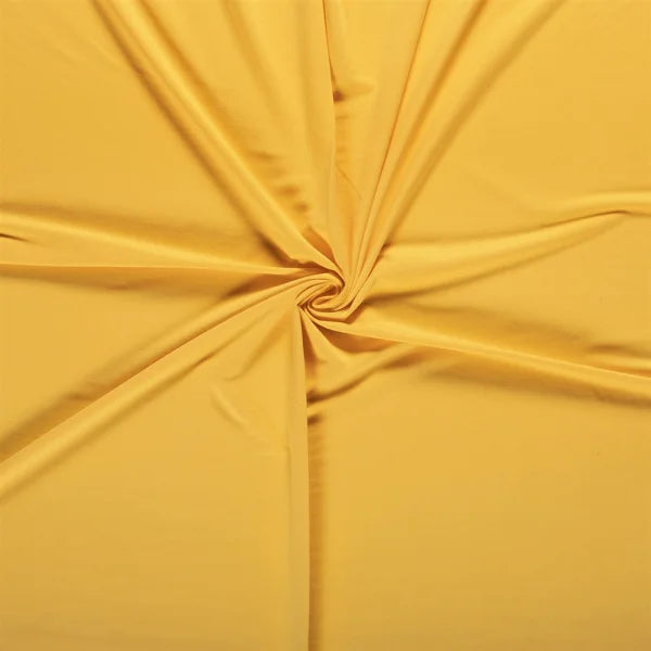 Uni Stoff Meterware - French Terry in buttergeld