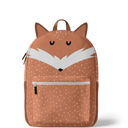Rucksack Nähpanel für Kinder – Fuchs Motiv Panel für DIY Kinderrucksack