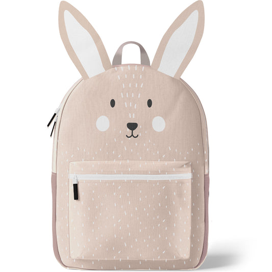 Rucksack Nähpanel für Kinder – Hase Motiv Panel für DIY Kinderrucksack