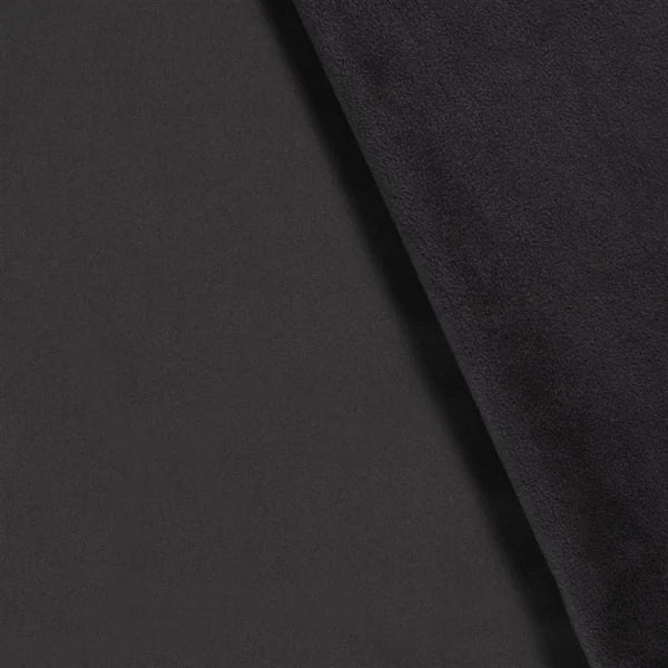 Softshell Marie anthrazit | einfarbiger Softshell Stoff Meterware