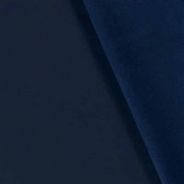 Softshell Marie dunkelblau | einfarbiger Softshell Stoff Meterware