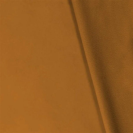 Softshell Marie ockergelb | einfarbiger Softshell Stoff Meterware