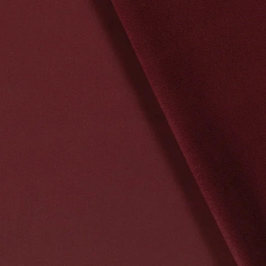 Softshell Marie weinrot | einfarbiger Softshell Stoff Meterware